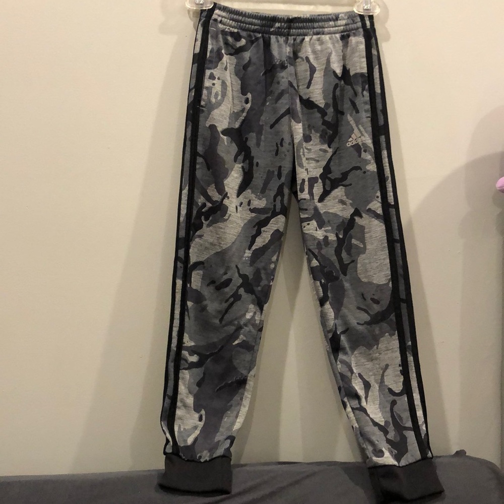 Adidas Boys Active Sports Athletic Tricot Jogger Pant Size 7
